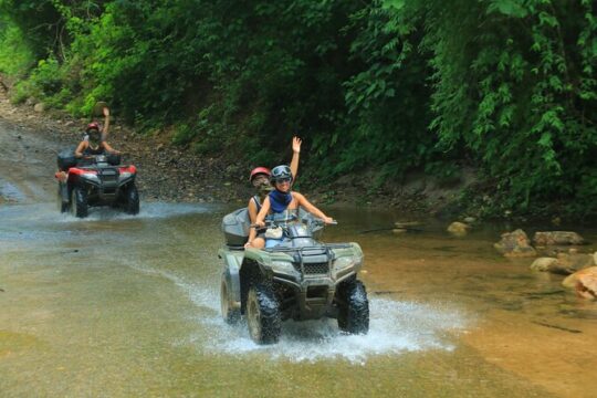 Off-road ATV-QUAD tour in single and double seats