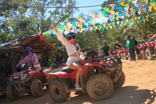 Mountain adventure tour on ATV or RZR in Puerto vallarta.