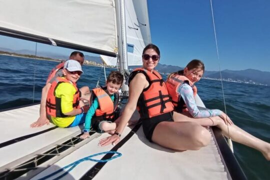 Learn to Sail a HobieCat and Catch your Dinner